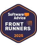 Software Advice FrontRunner 2025 Badge