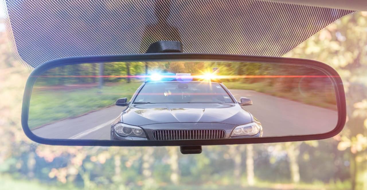 Flashing Police Lights